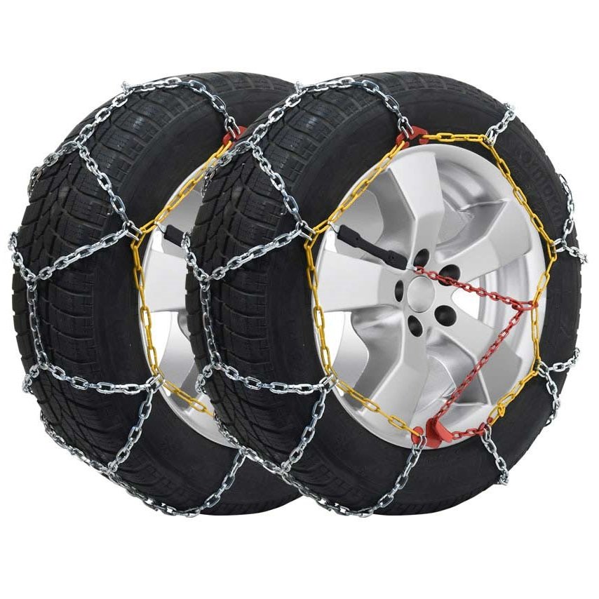 set 2 lanturi de zapada pentru autoturisme cu zale de 12mm, kn-120 1 Set 2 Lanturi de Zapada pentru autoturisme cu zale de 12mm, KN-120