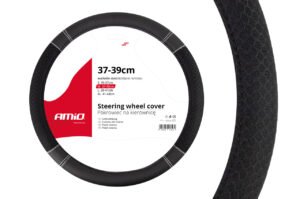 Husa volan neagra Honeycomb SWC-20-M (37-39cm)