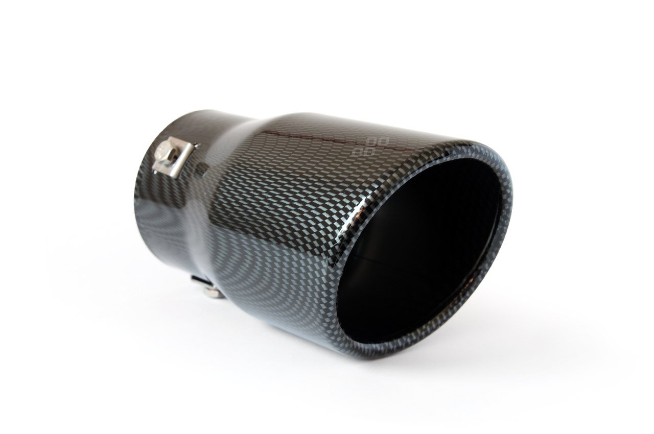 ornament toba esapament din otel inoxidabil mt 007c cu finisaj carbon 1 Ornament toba esapament din otel inoxidabil MT 007C cu finisaj carbon