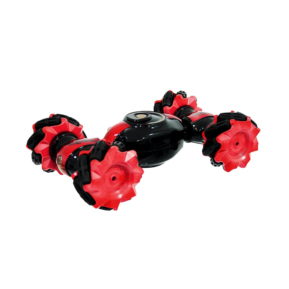 Masina de teren RC, 1:16, control gesturi, LED, reversibila, baterie reincarcabila, negru rosu - imagine 4