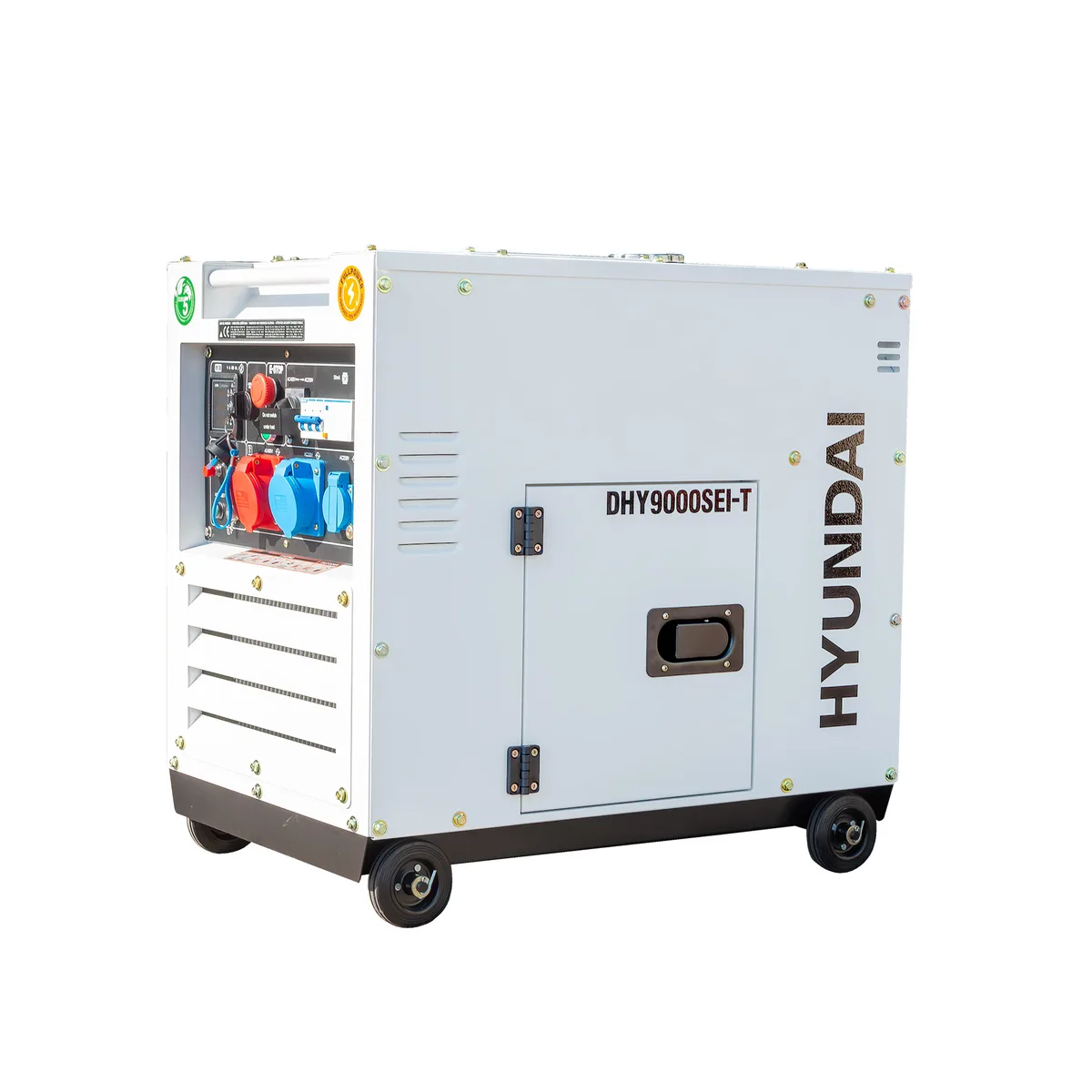 Generator de curent inverter trifazat Hyundai DHY9000SEi-T cu motor diesel, 8.1kVA - imagine 4
