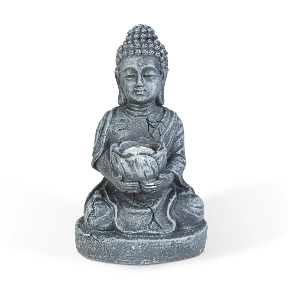 Buddha Solar - 1 LED - 12,5 x 8,5 x 19 cm - 2 tipuri - imagine 5