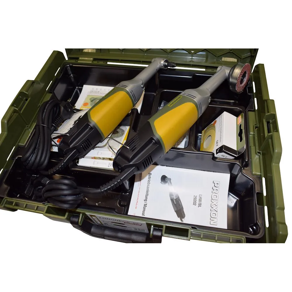 Set debitare ceramica si piatra naturala, Proxxon Specialist, combo pack, Brushless, 26 piese - imagine 3