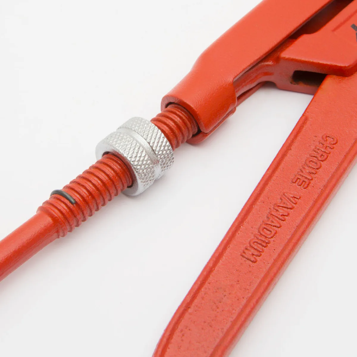 Cheie pentru tevi, 1.5 inch, tip S 45° deschidere maxima 8 cm, otel crom vanadiu 42 cm - imagine 5