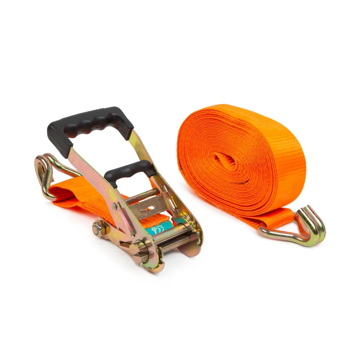 Chinga ancorare cu clichet 6 m, 38 mm, 1000 kg, curea fixare marfa, ratchet strap