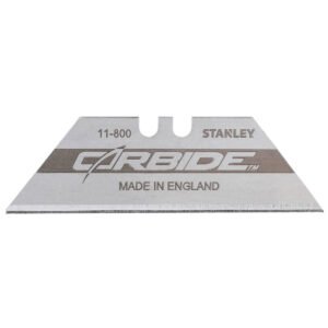 Stanley 2-11-800, Set de 10 lame trapezoidale Fatmax Carbide cu lungimea de 62mm si latimea de 19mm
