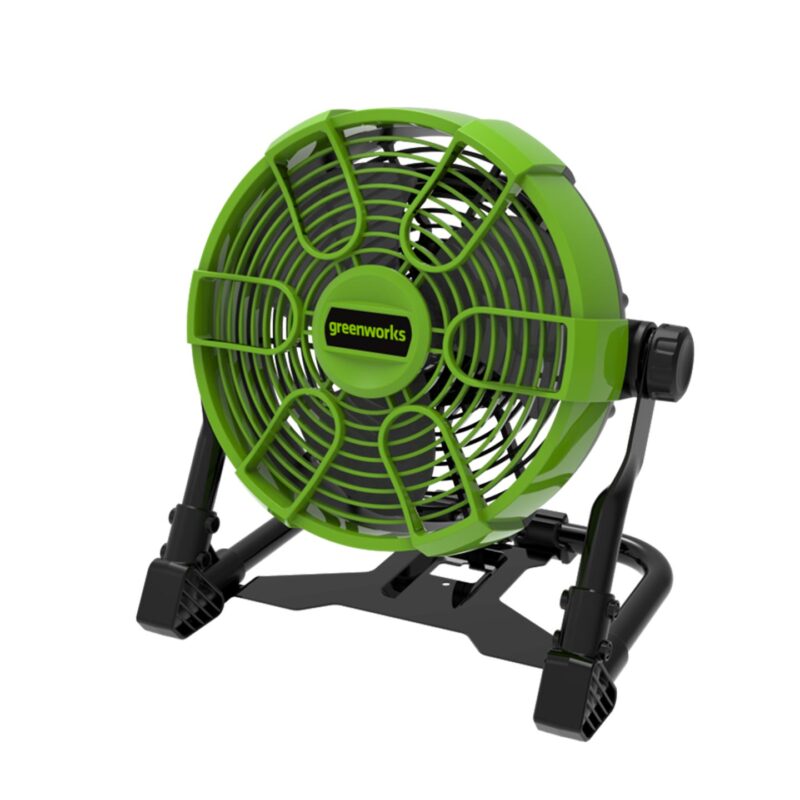 ventilator cu acumulator 24v greenworks g24fan - Ventilator pe acumulator 24V Greenworks G24FAN - SOLGARDEN