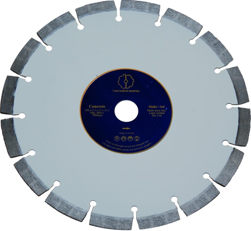54101 3129 551 - Disc diamantat debitare beton dur Tudee 125x22.2mm - SOLGARDEN