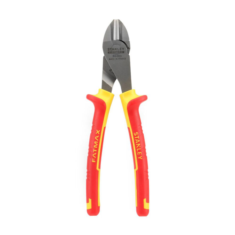 Ecomm Small 0 84 003 2 06301314 - Stanley 0-84-003, cleste maxsteel VDE, cu taiere pe diagonala, 175 mm, blister - SOLGARDEN