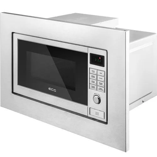 Cuptor cu microunde incorporabil ECG MTD 2081 VGSS, 20 litri, 1200 W, 5 niveluri de putere, 9 programe - imagine 2