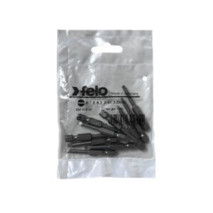 Set 10 biti Felo, seria Industrial profil Drept, E6.3, 3.5×0.6mm, 50mm