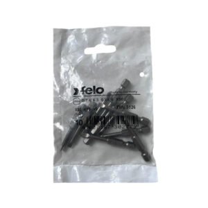 Set 10 biti Felo, seria Industrial profil Drept, E6.3, 4.0×0.8mm, 50mm