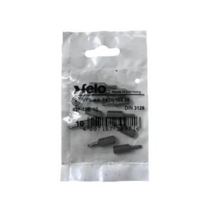 Set 10 biti Felo, seria Industrial profil Torx TR, C6.3, TTX10, 25mm