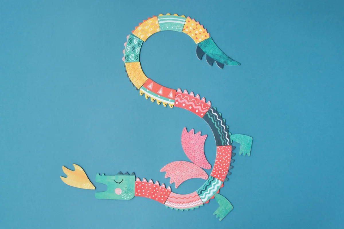 Puzzle liber Dragon, Londji - imagine 4