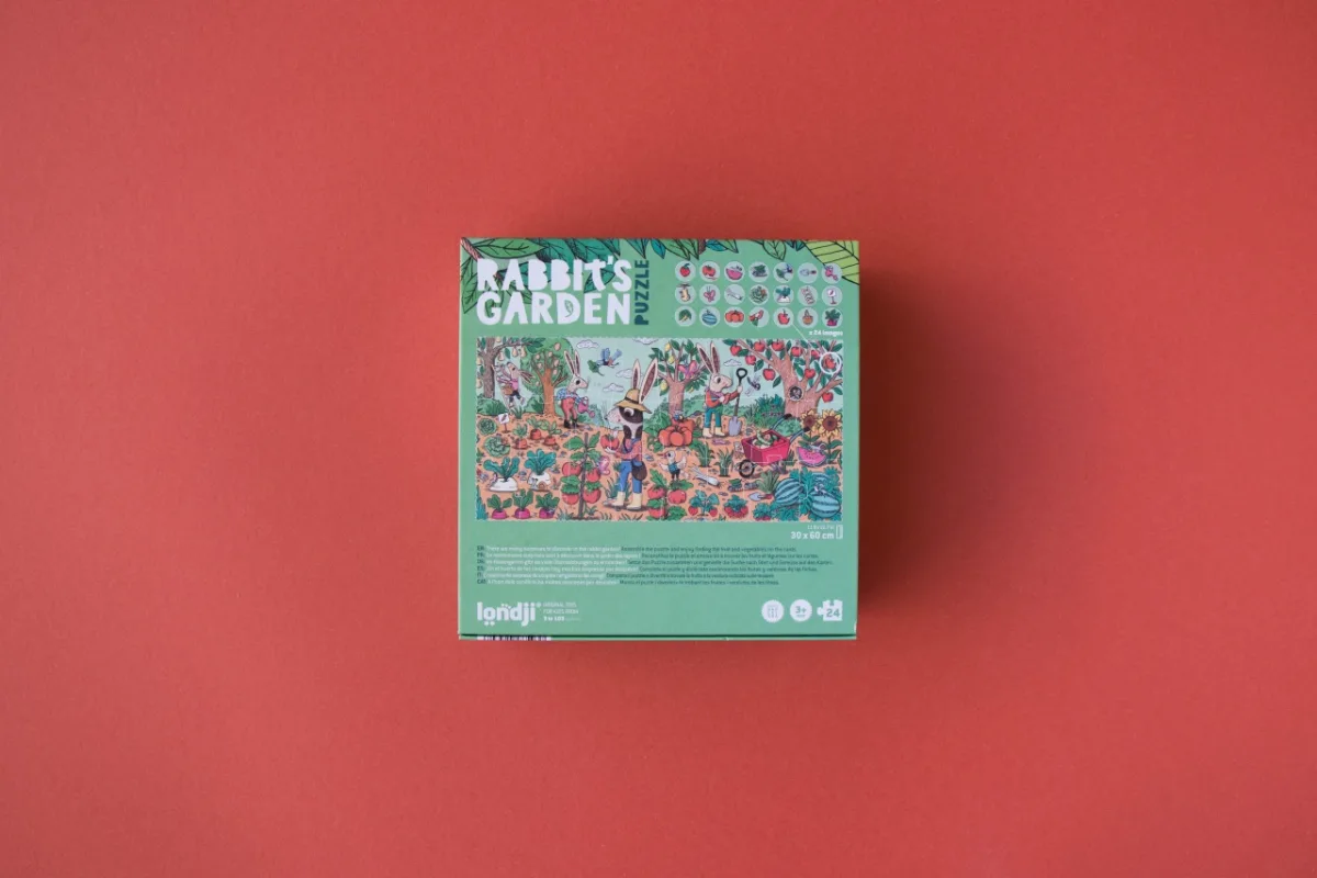 Puzzle Gradina iepurasilor, Londji - imagine 3