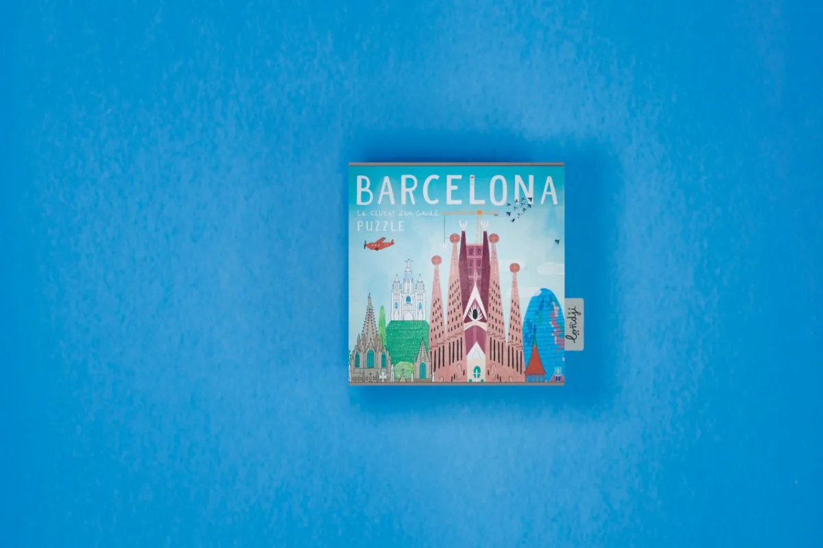 Puzzle Barcelona Gaudi, Londji - imagine 2