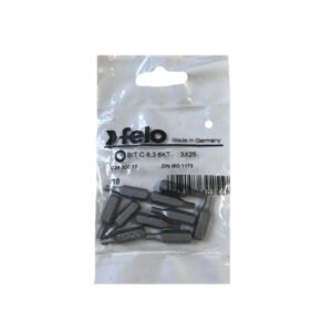 Set 10 biti Felo, seria Industrial profil HEX, C6.3, HX3.0, 25mm