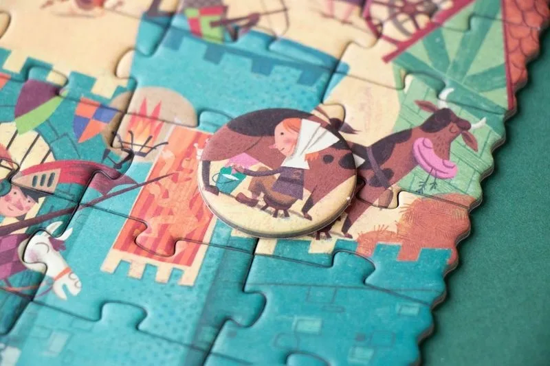 Mini puzzle Castel, Londji - imagine 4
