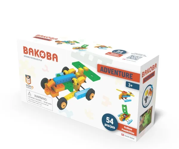 Joc de construit cu blocuri Adventure, Bakoba