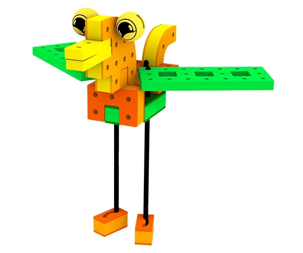 Joc de construit cu blocuri Adventure, Bakoba - imagine 5