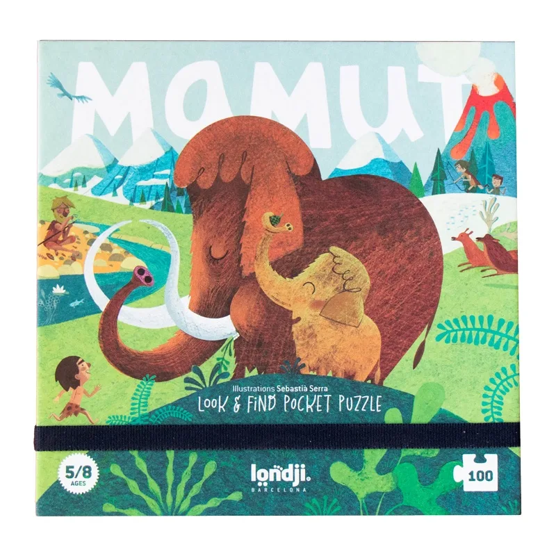 Mini puzzle Mamut, Londji