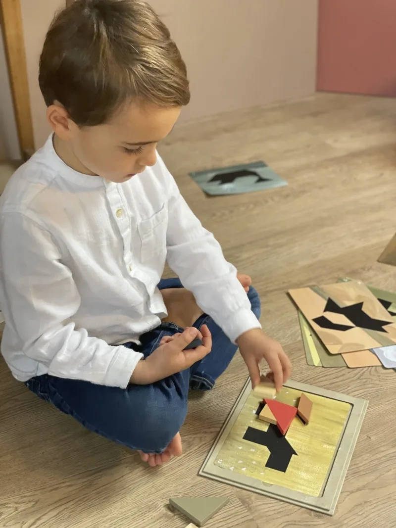 Jocuri magnetice Tangram, Egmont Toys - imagine 3