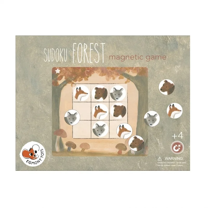 Joc magnetic Sudoku pentru copii, Egmont Toys - imagine 4