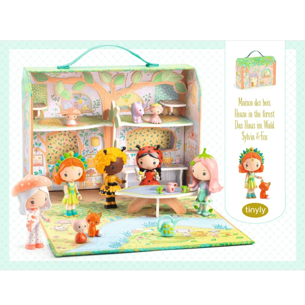 Colectia Tinyly Casuta din padure, Djeco - imagine 2