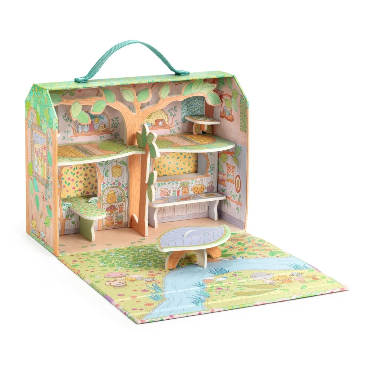 Colectia Tinyly Casuta din padure, Djeco