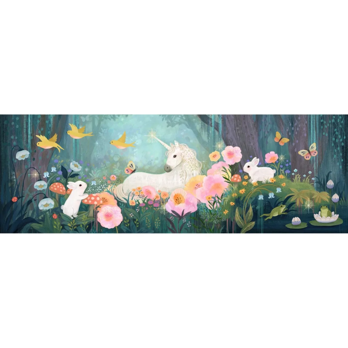 Puzzle galerie La marginea padurii, Djeco - imagine 3