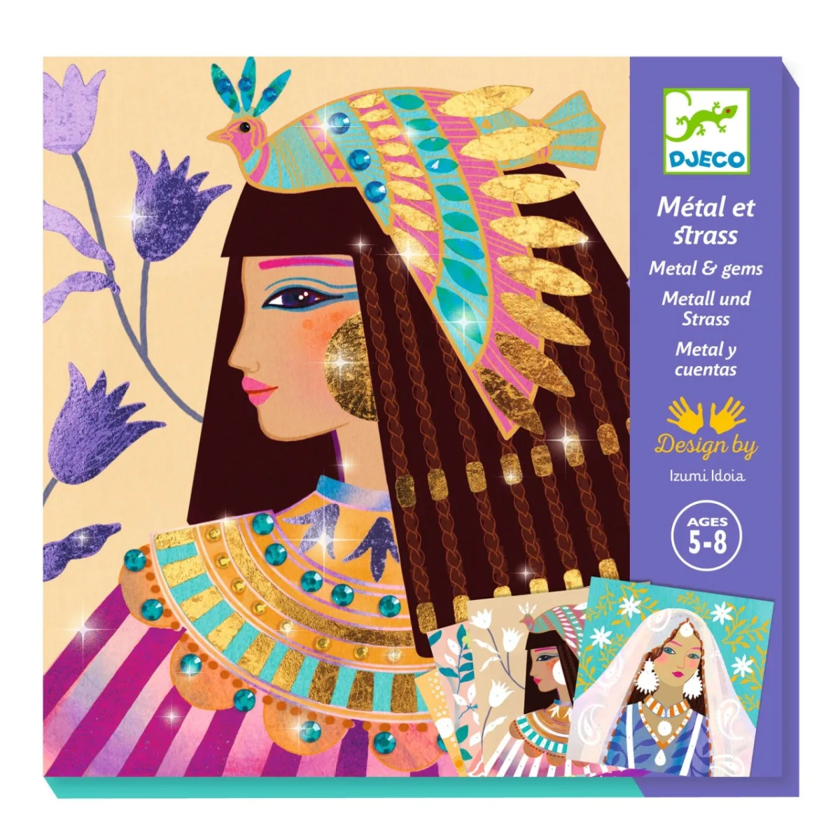 Joc creativ Portrete, Djeco