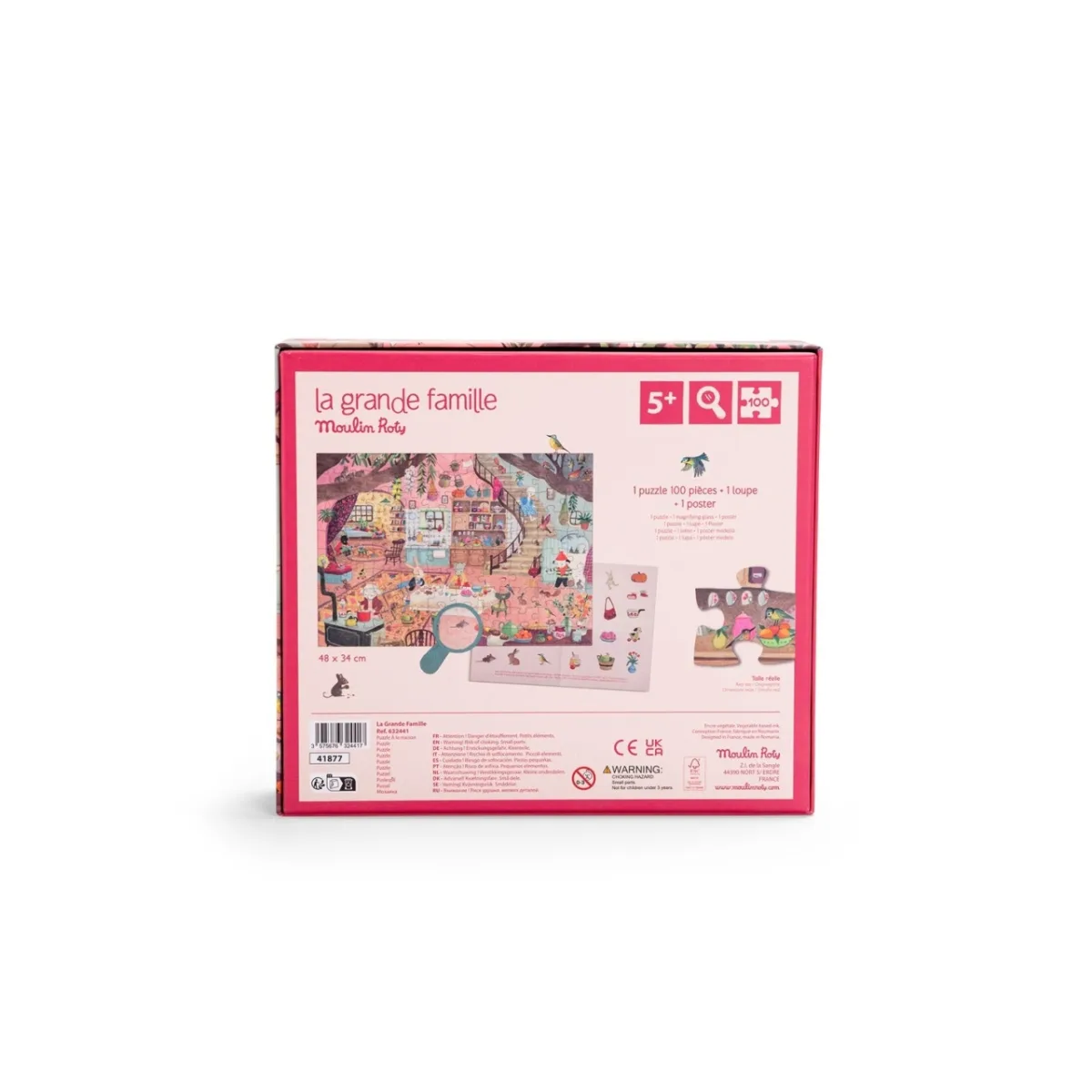 Puzzle de observatie Acasa, Moulin Roty - imagine 2