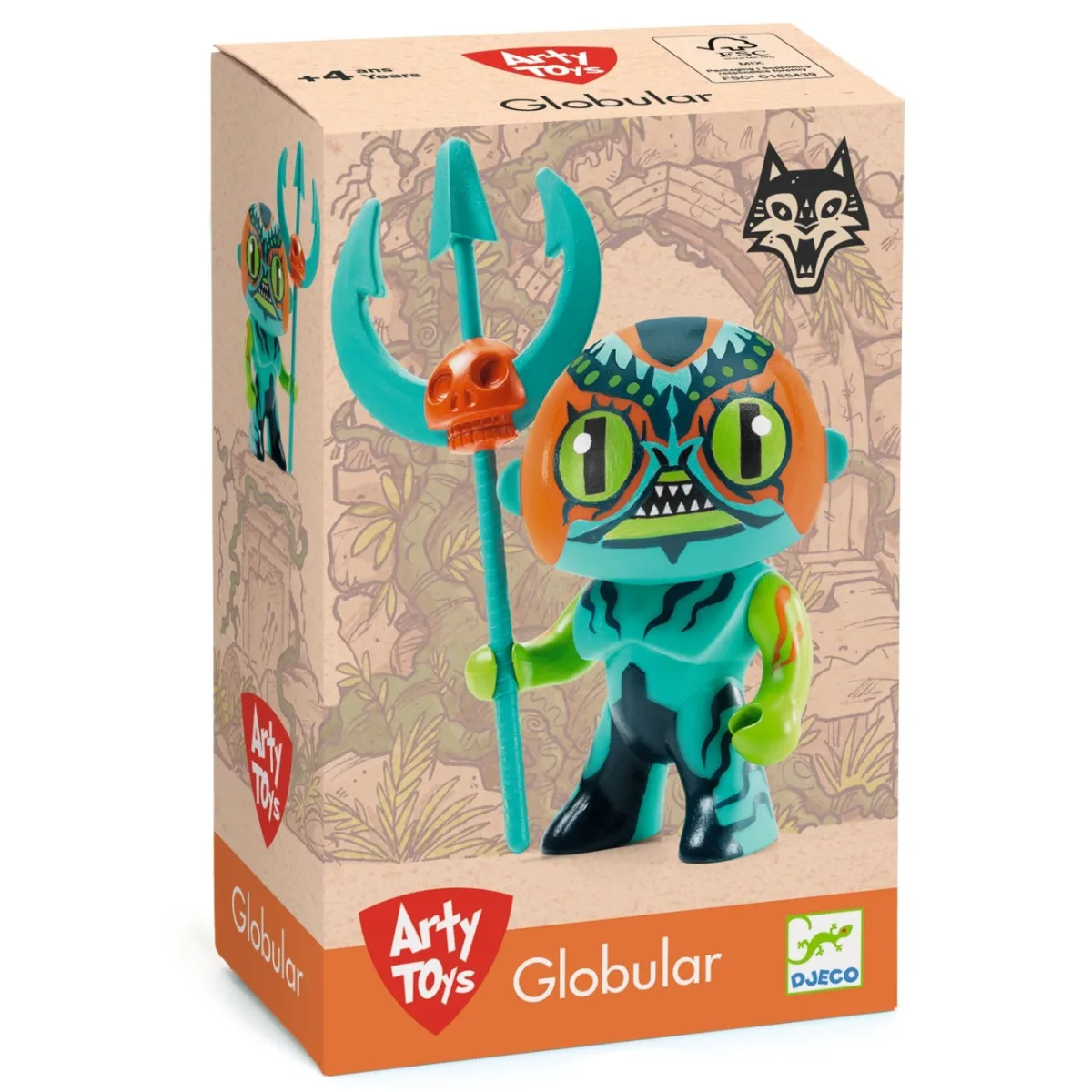 Eroul Globular colectia Arty Toys, Djeco