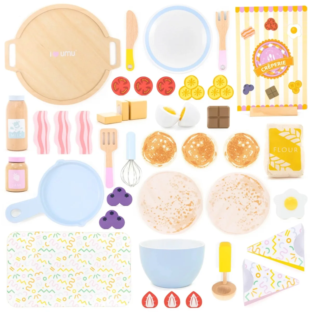 Joc de rol Set de preparat clatite, UMU Toys