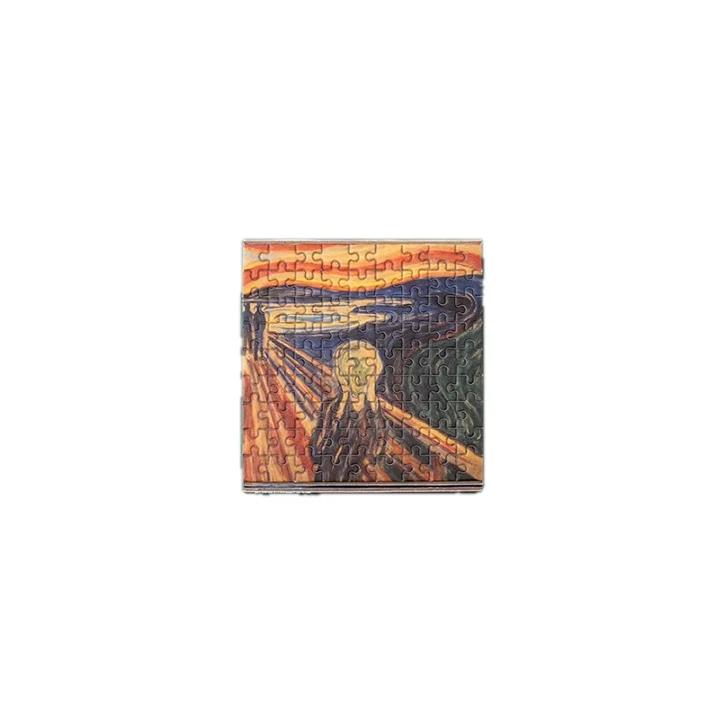 Zoom Micropuzzle Munch Strigatul, Londji - imagine 2