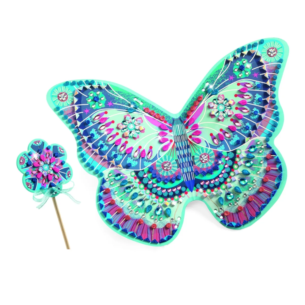 Joc creativ DIY Aripi si bagheta fermecata, Djeco