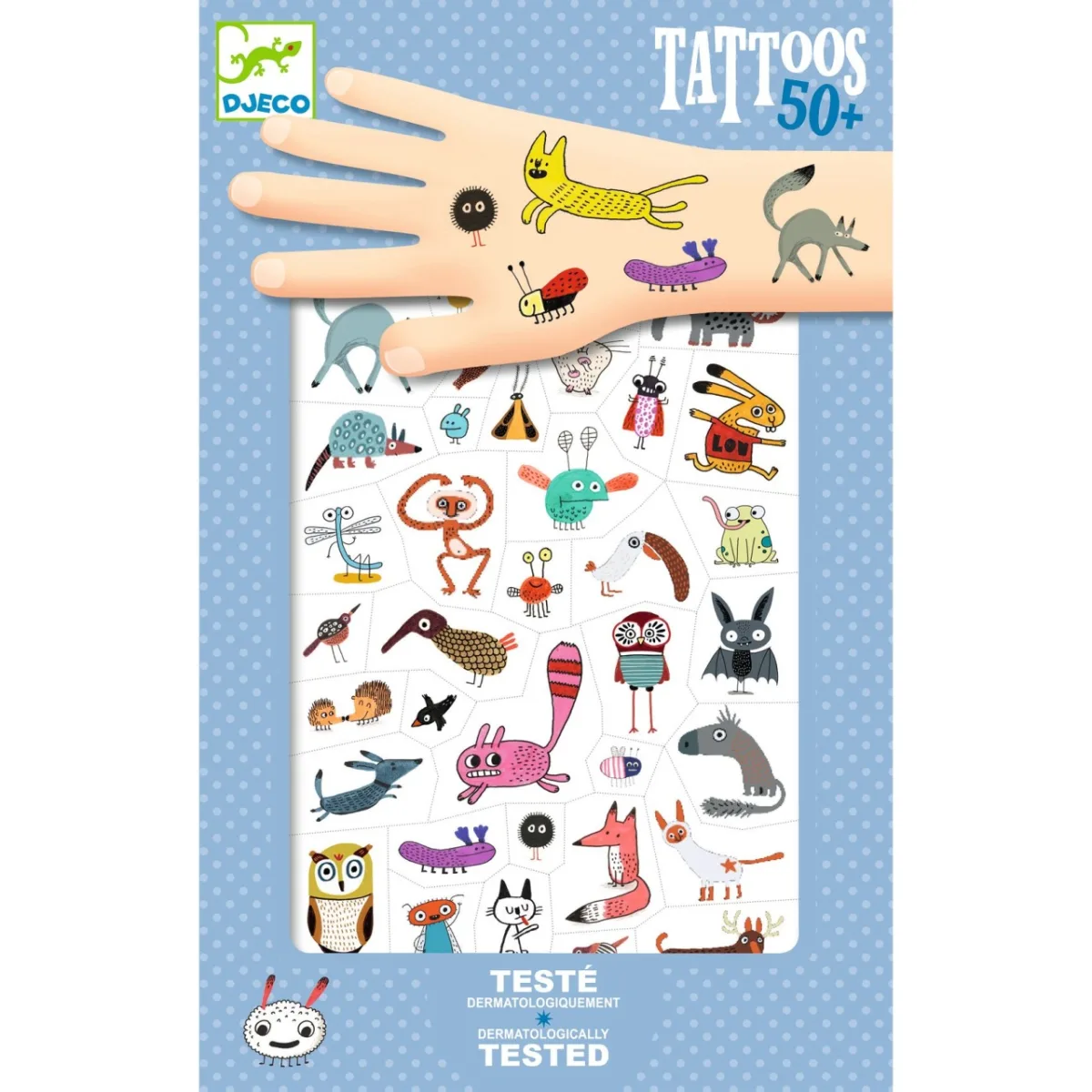 Tatuaje temporare Mici vietati, Djeco