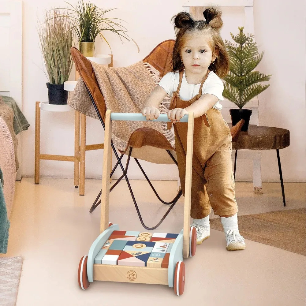 Carucior cu cuburi, Speedy Monkey - imagine 3