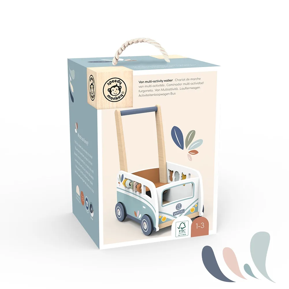 Premergator cu activitati educative, Speedy Monkey - imagine 3