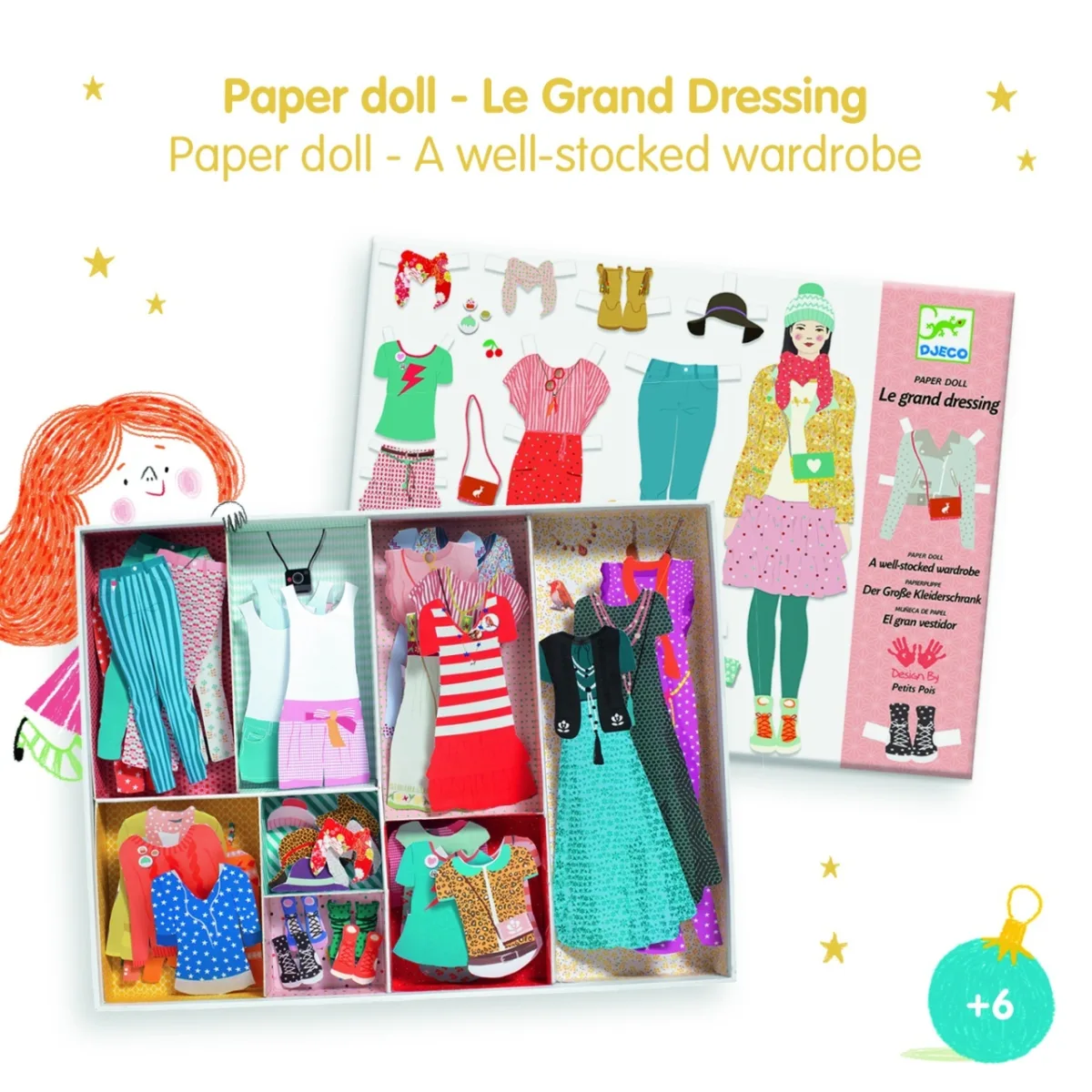 Joc creativ Un dressing modern, Djeco - imagine 3