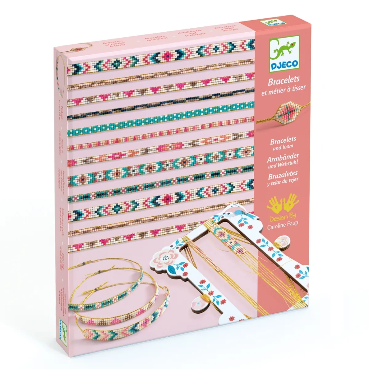 Atelier de confectionat bratari din margele, Djeco