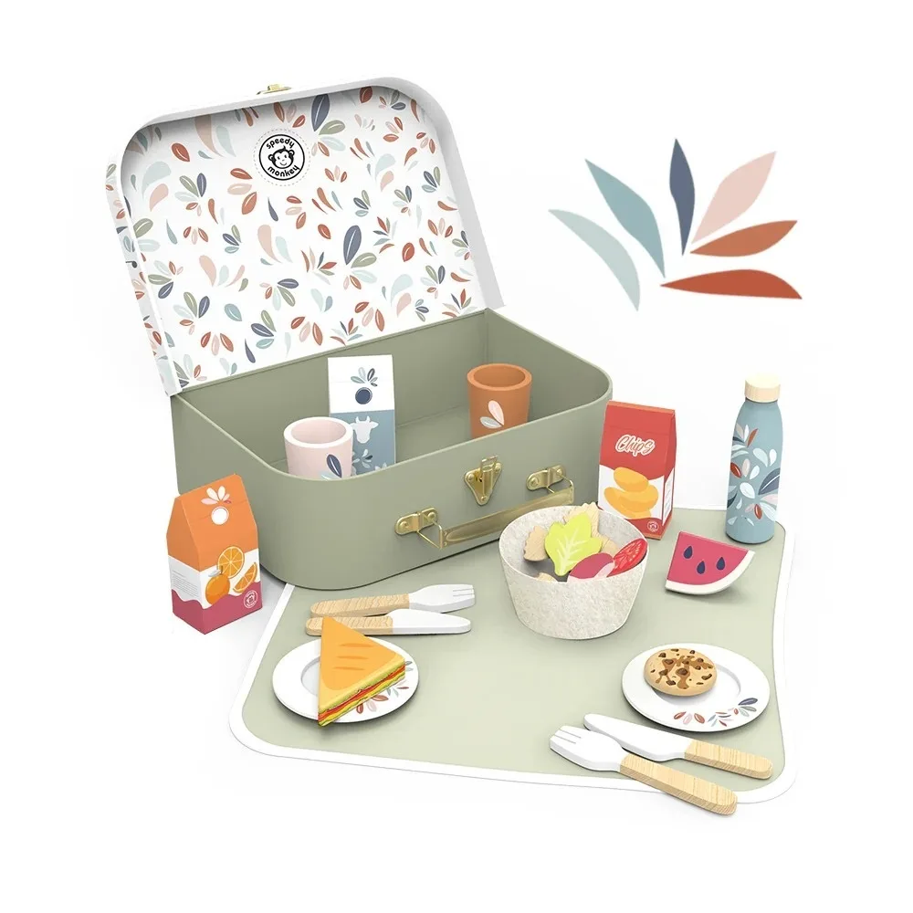 Set de picnic colorat, Speedy Monkey