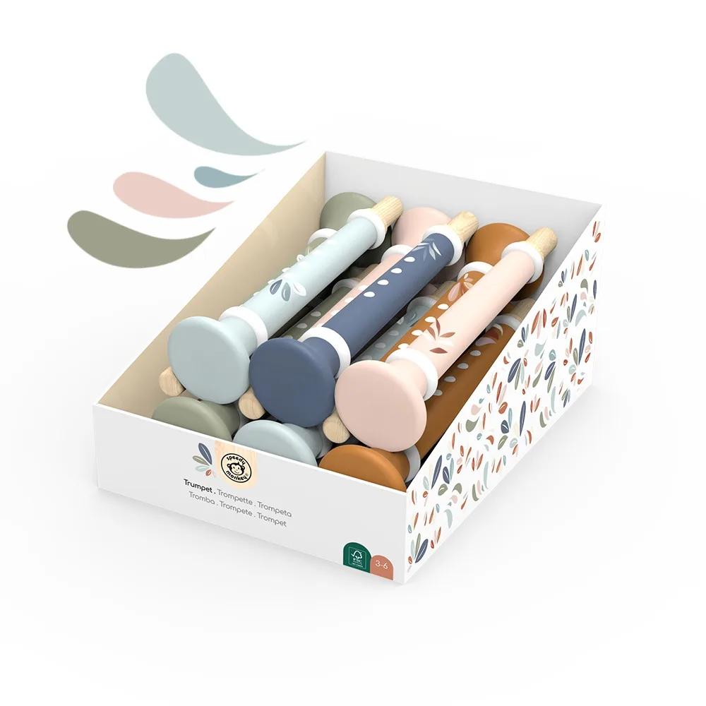 Instrument muzical Mini-trompeta pentru copii, Speedy Monkey