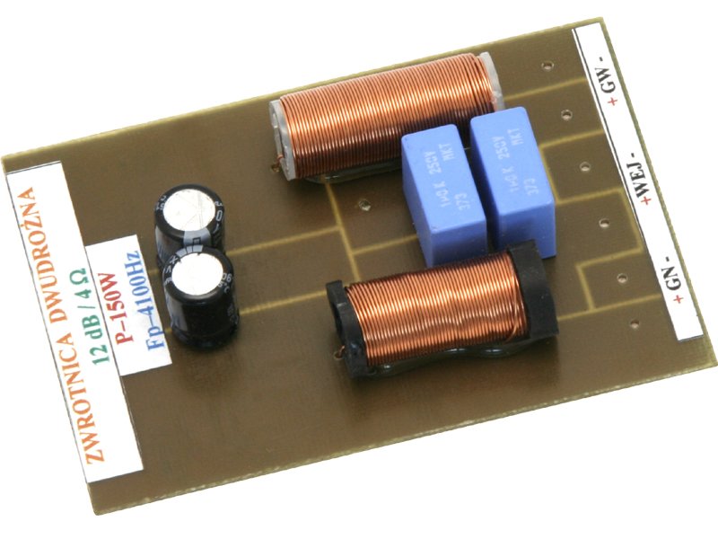 filtru boxa, crossover cu 2 cai, 150w / 4 ohm 1 Filtru boxa, crossover cu 2 cai, 150W / 4 Ohm