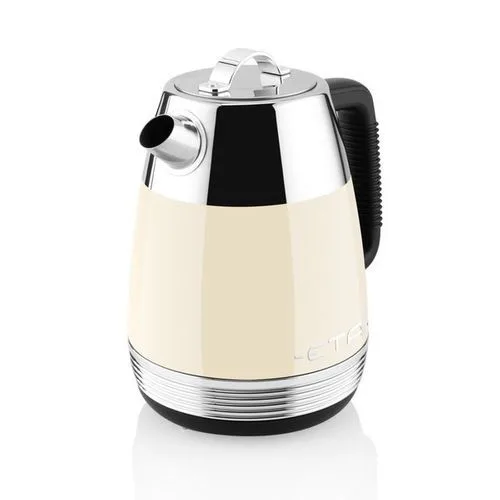Cana electrica fierbator ETA Storio 918640, 2150 W, 1.7 L, otel inoxidabil, design retro, bej - imagine 3
