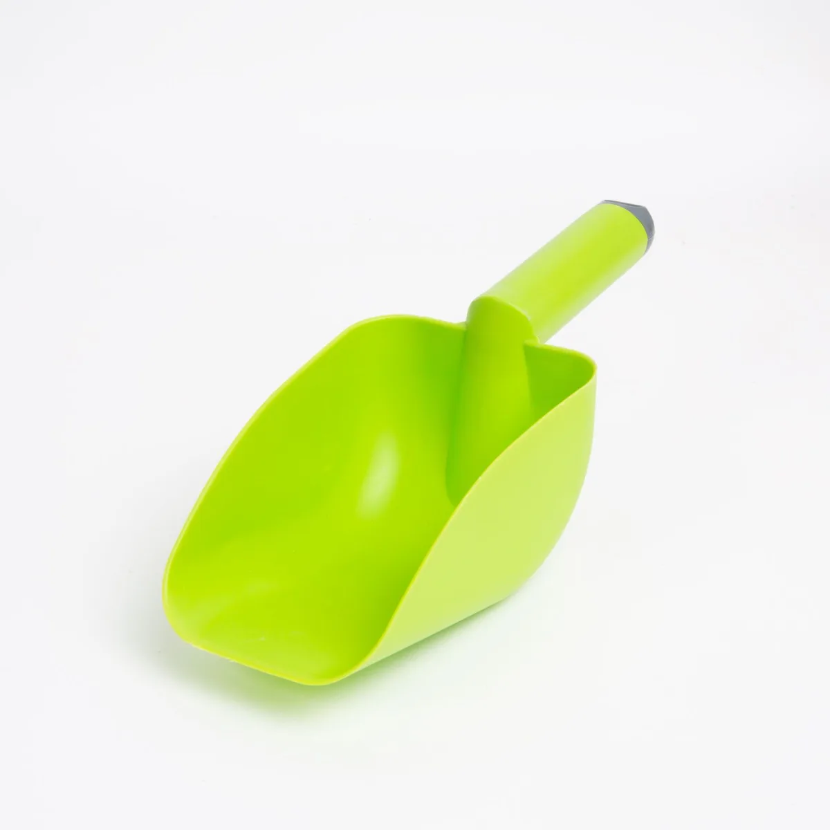 Lopata hranire animale, cupa furaje plastic, lingura furajare gradina si ferma, 27 cm, verde