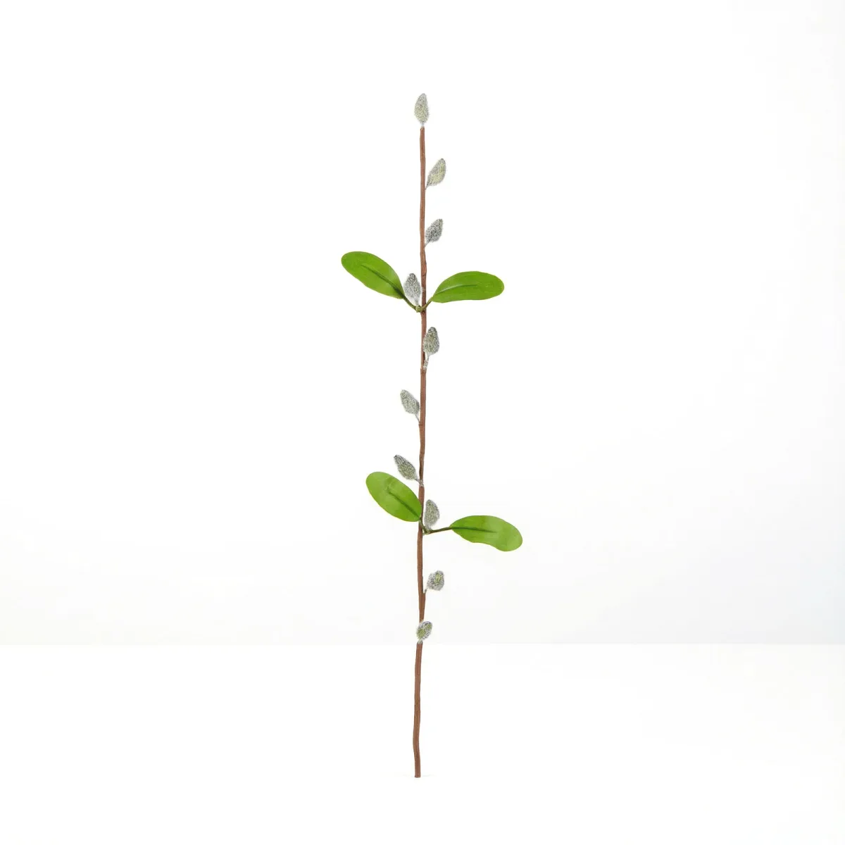 Crenguta Decorativa Salcie Artificiala, 58 cm, Decor Primavara si Paste - imagine 2