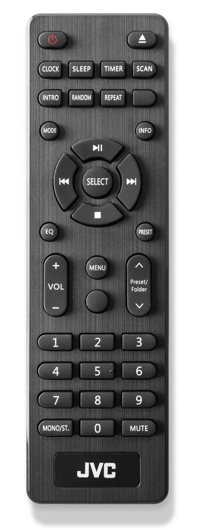 Sistem audio JVC ALL-IN-ONE RD-E861B-DAB, Tuner Digital Dab+/FM, 10 W RMS, Unitate CD, USB, Bluetooth 5.0, negru/gri - imagine 5
