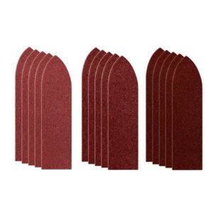 Set 15 hartii Velctro triunghiulare, 87×32 mm, granulatii 60, 120 si 180