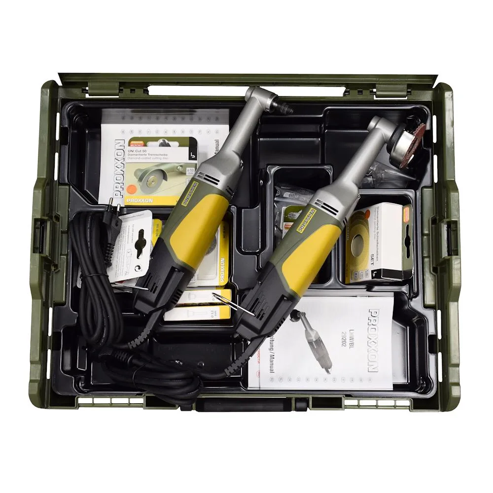 Set debitare ceramica si piatra naturala, Proxxon Specialist, combo pack, Brushless, 26 piese - imagine 2